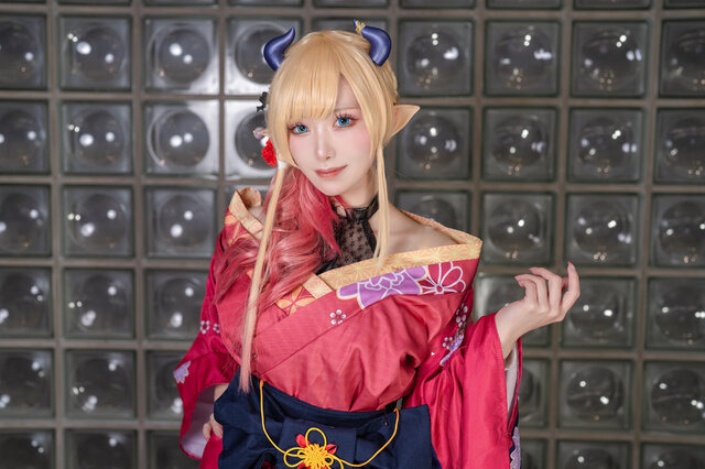 癒月ちょこ（お正月衣装）／蒼井みやこ（@miyako_ao1）