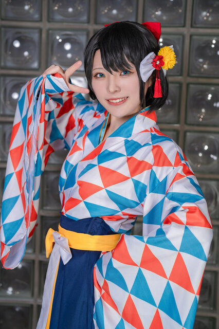 大空スバル（お正月衣装）／陽葵あんず（@nnonnanzu_v）