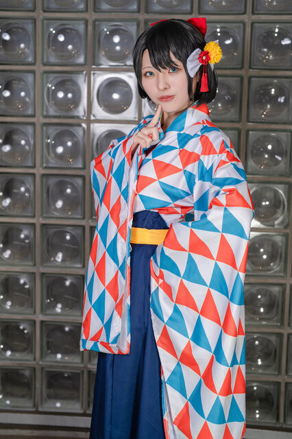 大空スバル（お正月衣装）／陽葵あんず（@nnonnanzu_v）