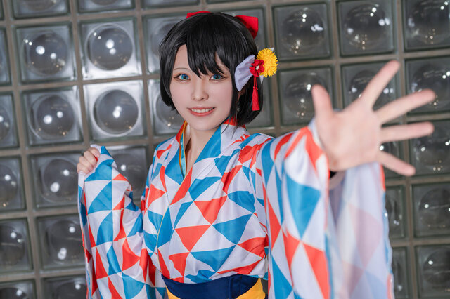 大空スバル（お正月衣装）／陽葵あんず（@nnonnanzu_v）