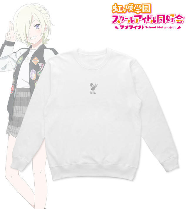 「arti-mate 着用 トレーナー 描き下ろし おそろいコーデver. Vol.2（全3種）」6,050円（税込）（C）2022 プロジェクトラブライブ！虹ヶ咲学園スクールアイドル同好会