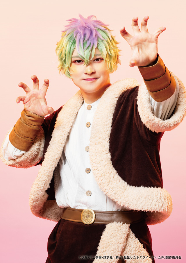 「舞台『転生したらスライムだった件』-魔王来襲編＆人魔交流編-」ゴブタ：杉咲真広（C）伏瀬・川上泰樹・講談社／舞台『転生したらスライムだった件』製作委員会