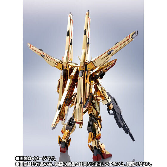 「アカツキ」が劇場版『ガンダムSEED』仕様でMETAL ROBOT魂化！マーキングを一新し密度感を追求、右肩にはコンパスマークが輝く