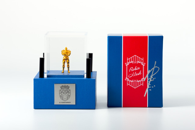 ロビンマスク 1/60スケール 純金フィギュア（C）ゆでたまご／集英社