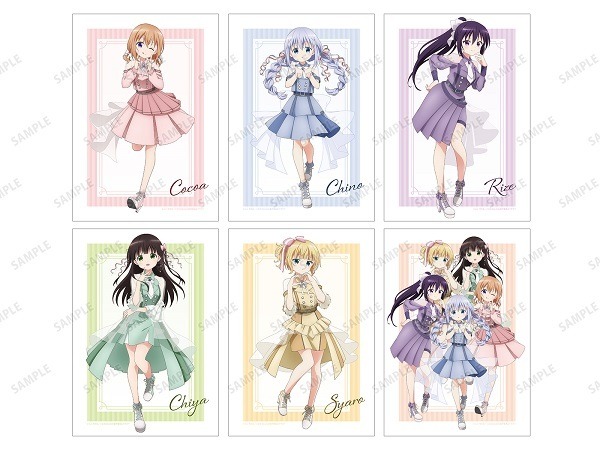 「『ご注文はうさぎですか？ BLOOM』アニメ10th Anniversary POP UP SHOP in TOWER RECORDS」描き下ろし アイドル制服ver. A3マット加工ポスター（C）Koi・芳文社／ご注文はBLOOM製作委員会ですか？