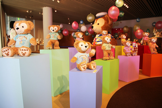 「ジャーニー・ウィズ・ダッフィー Your Friend Forever」の特別展示