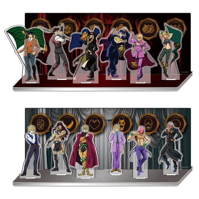 「アクリルジオラマ」3,850円（C）荒木飛呂彦&LUCKY LAND COMMUNICATIONS/集英社・ジョジョの奇妙な冒険THE ANIMATION PROJECT（C）Bandai Namco Amusement Inc.