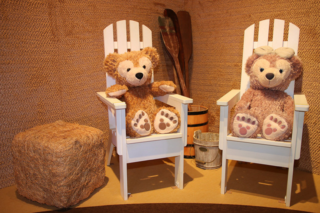 「ジャーニー・ウィズ・ダッフィー Your Friend Forever」の特別展示