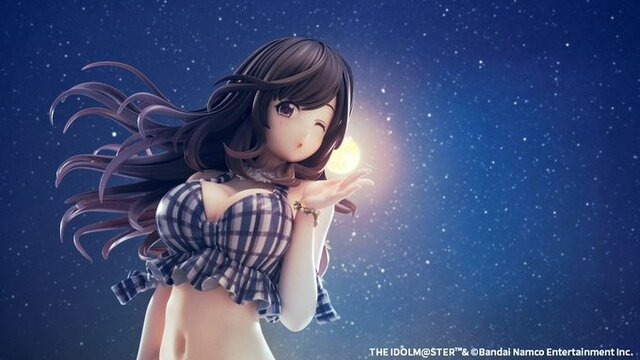 大胆ボディに可愛いチェック柄の水着が惹かれる…！『シャニマス』より「月岡恋鐘」がゲーム内イラストをモチーフに立体化