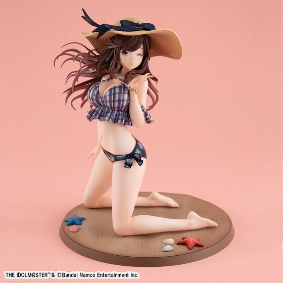 大胆ボディに可愛いチェック柄の水着が惹かれる…！『シャニマス』より「月岡恋鐘」がゲーム内イラストをモチーフに立体化