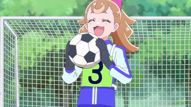 『わんだふるぷりきゅあ！』第9話「こむぎ、中学生だワン！」先行場面カット