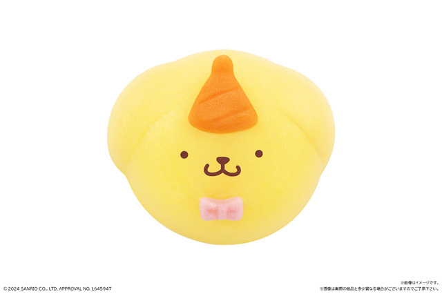 「食べマスモッチ サンリオキャラクターズ ポムポムプリン&ハンギョドン」各358円（税込）（C）2024 SANRIO CO., LTD. APPROVAL NO. L645947