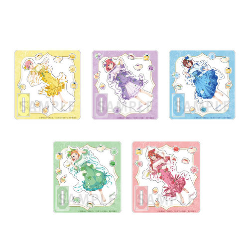 TVアニメ『五等分の花嫁∽』カスタムアクリルスタンド＜五つ子のティーパーティー＞ 価格：1,760円(税込)（C）春場ねぎ・講談社／「五等分の花嫁∽」製作委員会