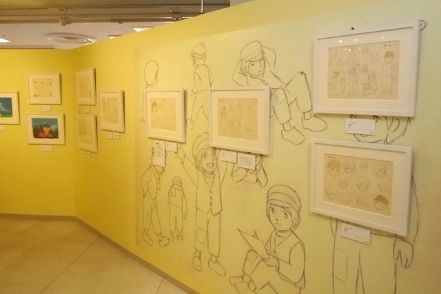 宮崎駿や近藤喜文の直筆原画など、貴重な資料を展示「THE 世界名作劇場展」レポート
