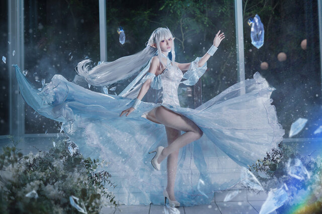 エミリア「Re:ゼロから始める異世界生活」／Shika（X：@Shika42516408）