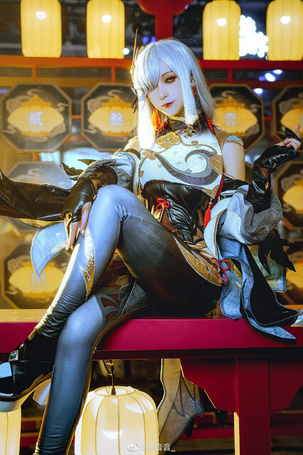 申鶴『原髪』／拼音音（Weib：拼音音_）