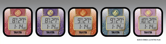 デジタル温湿度計TT-CU-TO 刀剣乱舞 ONLINE モデル(C)2015 EXNOA LLC/NITRO PLUS