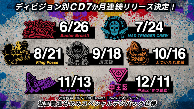 『ヒプノシスマイク -Division Rap Battle- 10th LIVE ≪LIVE ANIMA≫』ライブ写真(C)King Record Co., Ltd.