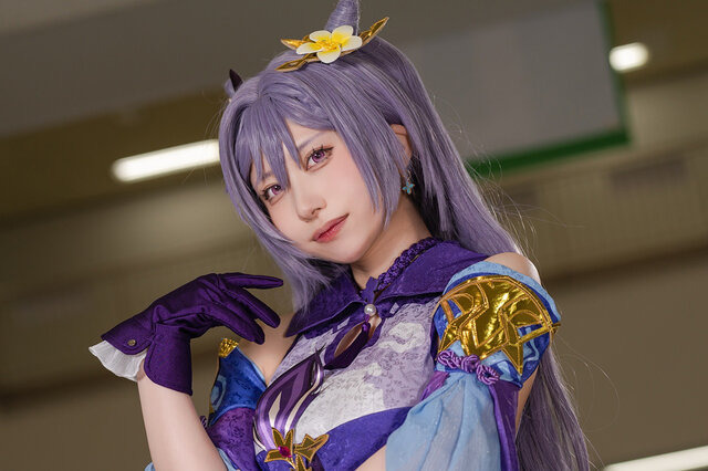 刻晴『原神』／てう（@0ix_xi00）、撮影：tama