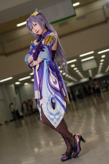 刻晴『原神』／てう（@0ix_xi00）、撮影：tama