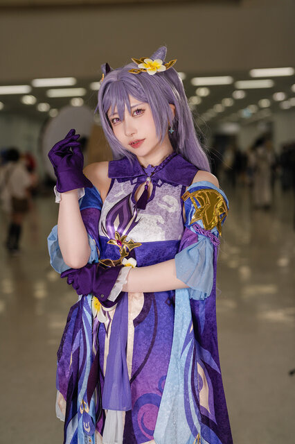 刻晴『原神』／てう（@0ix_xi00）、撮影：tama