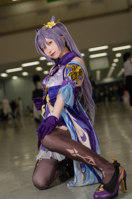 刻晴『原神』／てう（@0ix_xi00）、撮影：tama