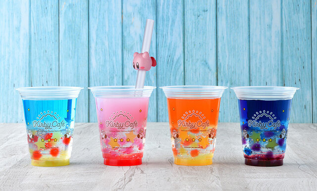 「カービィカフェ」新作ドリンクはストローに注目！「すいこみカービィマスコット」が可愛いと大人気