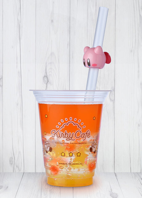 「カービィカフェ」新作ドリンクはストローに注目！「すいこみカービィマスコット」が可愛いと大人気