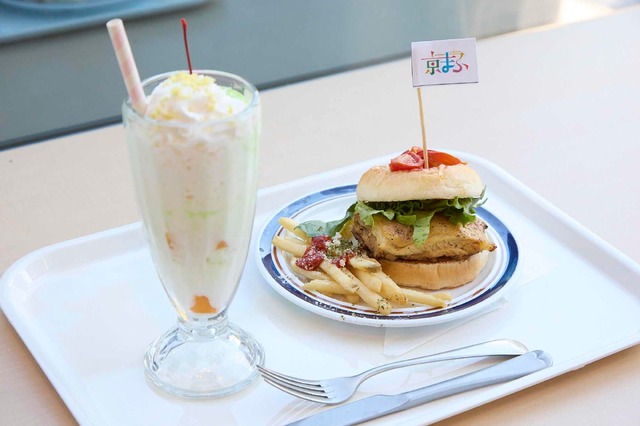 「京まふ23」キャラカフェの様子