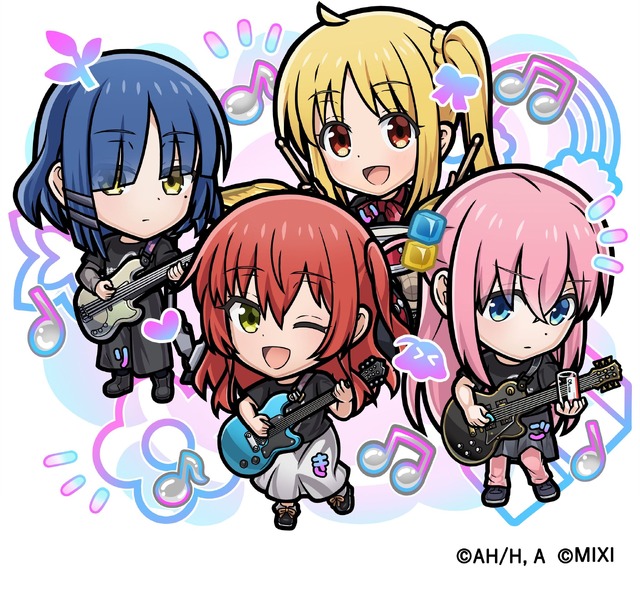 天属性 ★6結束バンド（進化後）（C）はまじあき／芳文社・アニプレックス（C）MIXI