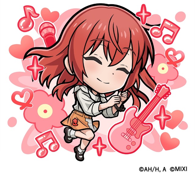 火属性 ★6喜多郁代（進化後）（C）はまじあき／芳文社・アニプレックス（C）MIXI