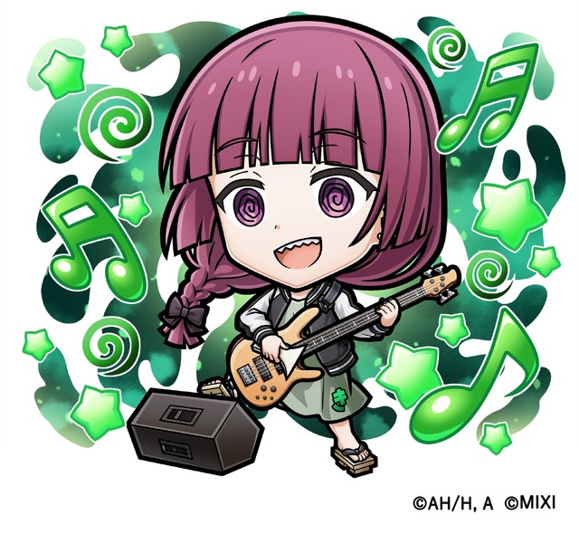 木属性 ★6廣井きくり（進化後）（C）はまじあき／芳文社・アニプレックス（C）MIXI