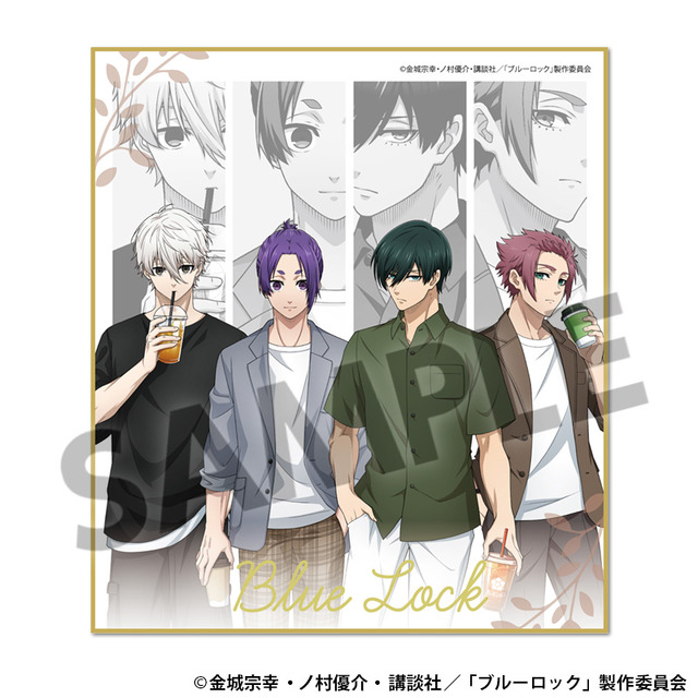 『ブルーロック 描き下ろしトレーディングミニ色紙 日常 ver.』（C）金城宗幸・ノ村優介・講談社／「ブルーロック」製作委員会