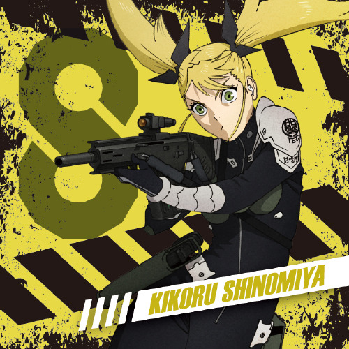 『怪獣8号』限定オリジナルシール（キコル）（C）防衛隊第３部隊（C）松本直也／集英社