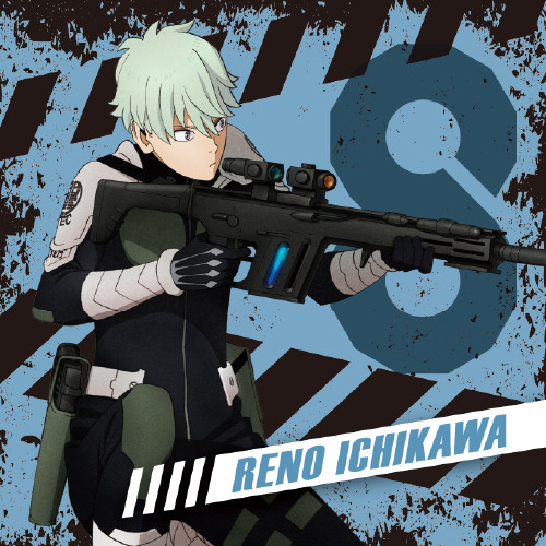 『怪獣8号』限定オリジナルシール（レノ）（C）防衛隊第３部隊（C）松本直也／集英社