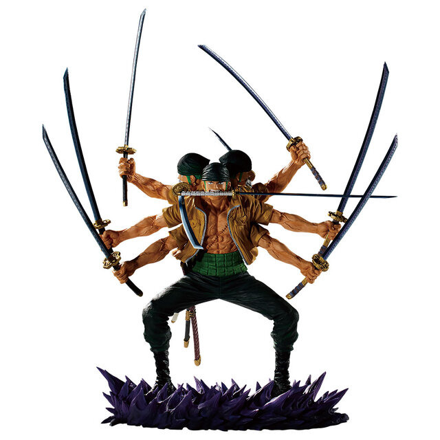 「ワンピース」新作一番くじ全ラインナップ公開！ゾロ、リューマら剣豪のフィギュアやスパッと斬られたマグカップなど