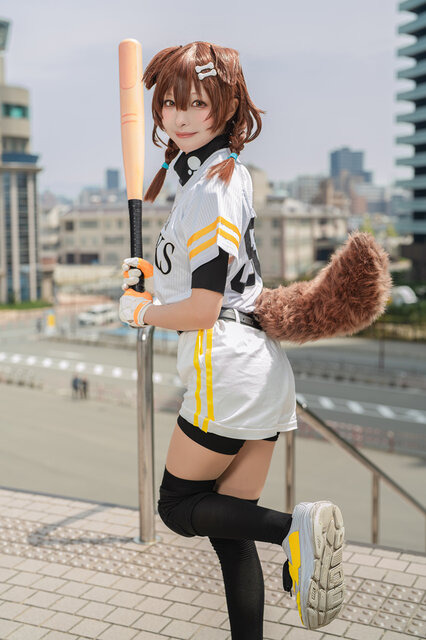 戌神ころね（ソフトバンクホークスユニフォーム）「ホロライブ」／しゃーた（X：@48ta_）