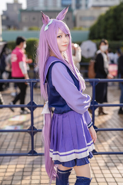 メジロマックイーン『ウマ娘 プリティーダービー』／もち（@motimotinocos）、撮影：tama