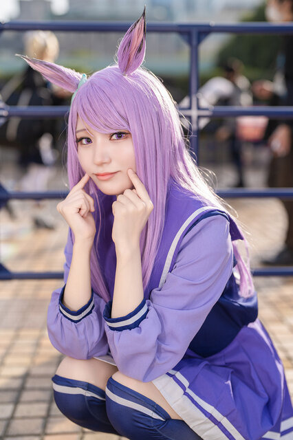 メジロマックイーン『ウマ娘 プリティーダービー』／もち（@motimotinocos）、撮影：tama