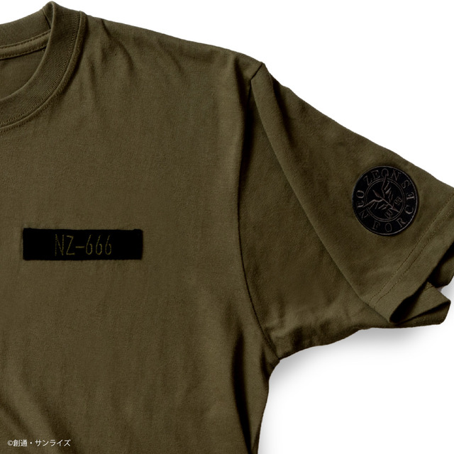 STRICT-G.ARMS『機動戦士ガンダム UC』エンブロイダリーTシャツ（C）創通・サンライズ