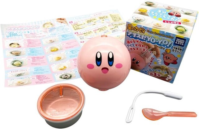 まんまるお顔のカービィ、ワドルディでアイスが作れる！可愛すぎるヨーヨーで遊びながら美味しく食べられるおもちゃが新発売