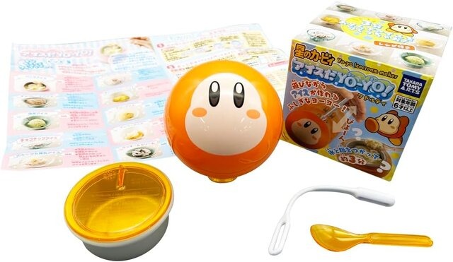 まんまるお顔のカービィ、ワドルディでアイスが作れる！可愛すぎるヨーヨーで遊びながら美味しく食べられるおもちゃが新発売