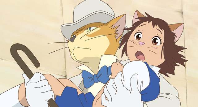 『猫の恩返し』場面カット（C）2002 Aoi Hiiragi/Reiko Yoshida/Studio Ghibli, NDHMT