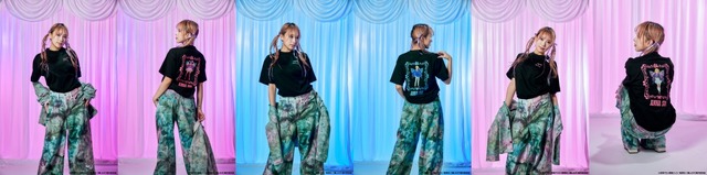 【推しの子】×ANNA SUI キャラクターTシャツ（C）赤坂アカ×横槍メンゴ／集英社・【推しの子】製作委員会