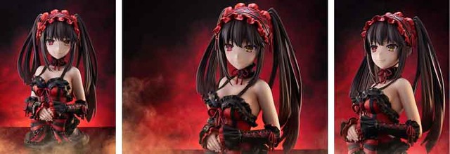 「時崎狂三 1/1スケール 胸像フィギュア」330,000円（税込）（C）2023 橘公司・つなこ／KADOKAWA／「デート・ア・ライブV」製作委員会