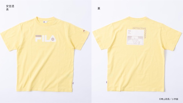 「FILA」×『名探偵コナン』Tシャツ（C）青山剛昌／小学館