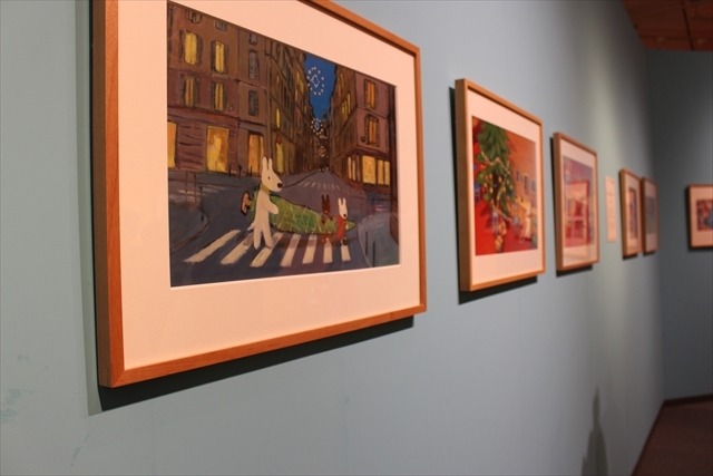 *掲載された写真は内覧会のため特別撮影したものです。会場では撮影できません。『リサとガスパール』(C) 2015 Anne Gutman & Georg Hallensleben / Hachette Livre