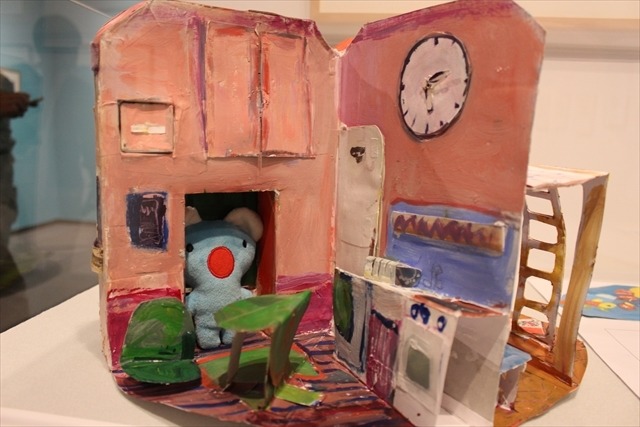 *掲載された写真は内覧会のため特別撮影したものです。会場では撮影できません。『リサとガスパール』(C) 2015 Anne Gutman & Georg Hallensleben / Hachette Livre