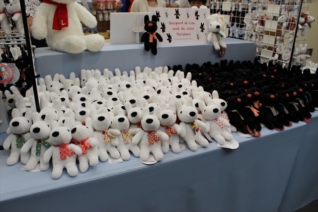 *掲載された写真は内覧会のため特別撮影したものです。会場では撮影できません。『リサとガスパール』(C) 2015 Anne Gutman & Georg Hallensleben / Hachette Livre