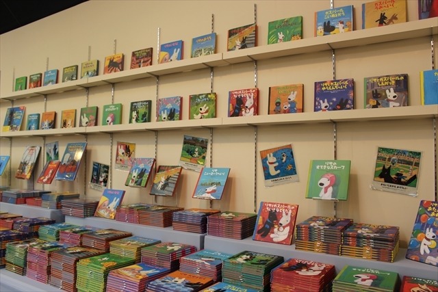 *掲載された写真は内覧会のため特別撮影したものです。会場では撮影できません。『リサとガスパール』(C) 2015 Anne Gutman & Georg Hallensleben / Hachette Livre